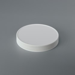 Plastic Closure RM089 (matte top; ribbed side; stacking) 89mm